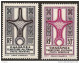 GHADAMES TERRITOIRE MILITAIRE 1949 N°1/8** P.A N° 1/2 - Unused Stamps