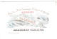 Belgique "Carte Porcelaine" Porseleinkaart, Vliegen (rouge), Marchand Tailleur, Bruxelles, Dim:105 X 72mm - Cartoline Porcellana