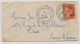 FRANCE 1938 Lettre MIGNONETTE YT 359 80 C Surcharge Sur 1 F Cachet à Date 9ème CONGRES ORNITHOLOGIE Rouen 13 Mai - 1932-39 Frieden