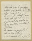 Albert Vizentini (1841-1906) - Violinist & Composer - Autograph Letter Signed - 1878 - Singers & Musicians