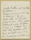 Albert Vizentini (1841-1906) - Violinist & Composer - Autograph Letter Signed - 1878 - Singers & Musicians