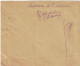 LO Recommandée Franchise Tribunal Dommages De Guerre De BXL Obl. XL 1924 >Etterbeek  Papillon Retour Manuscrit Inconnu - Franchise