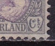 1899-1921 Koningin Wilhelmina 50 Cent Grijs / Violet  Plaatfout Gebroken C  NVPH 75 P (leidraad Fout 4) - Variétés Et Curiosités