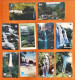 10 Different Phonecards Nature/ Waterfall Themes - Landschaften