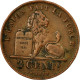 Monnaie, Belgique, Albert I, 2 Centimes, 1919, TTB, Cuivre, KM:64 - 2 Cent
