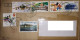 China (PR) 2004: Letter To Brazil - Chinese Architecture, Sports, Soccer, Aviation, Plane. - Covers & Documents