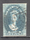 Tas008 1855 Australia Tasmania Four Pence Stamped 60 Launceston Good Edges Gibbons Sg #18 130 £ 1St Used - Autres & Non Classés