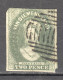 Tas027 1860 Australia Tasmania Two Pence 5Th Printing John Davies Gibbons Sg #34 85 £ 1St Used - Used Stamps