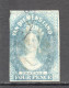 Tas032 1857 Australia Tasmania Four Pence Gibbons Sg #36 26 £ 1St Used - Used Stamps