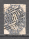 Tas051 1860 Australia Tasmania Six Pence 'Dumb' Obliterator Hobart Good Edges Gibbons Sg #47 140 £ 1St Used - Used Stamps