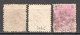 Tas111 1871 Australia Tasmania One Penny  Gibbons Sg #144 3St Used - Used Stamps