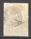 Tas183 1899 Australia Tasmania Tasmans Arch Perforated 'A' Gibbons Sg #232 1St Used - Usati