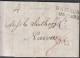 1820. ENGLAND.Fine Small Cover Dated London 21 March 1820 To Narva, Several Postal Markings And Cancels In... - JF442040 - Hamburg