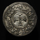 RARE France, EUDES (ODON), Denier Carolingien Royal (Carolingian Denier), (887-898), Limoges, Argent (Silver), SUP (AU) - 888-898 Oddone Di Francia 