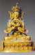 China - Copper Vajradhara State, Tibetan Buddhist Relic At Yonghe Lamasery, Beijing - Tíbet