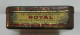 AC - CARAVELLIS FRERES EGYPTIAN CIGARETTES ROYAL CIGARETTE - TOBACCO EMPTY VINTAGE TIN BOX - Empty Tobacco Boxes