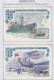 Russia 50.Jahrestag Der Tscheljuskin Rettugsexpedition 3 Maxicards Ca 13.4.1984 (SU176) - Eventi E Commemorazioni