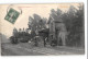 CPA 80 Beauquesne La Gare Et Le Train Tramway  - Beauquesne