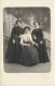 Carte Photo - Portrait De Trois Sœurs - Montres à Gousset - Oblitérée En 1909 - Carte Postale Ancienne - Fotografia