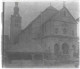 74 / MEGEVE  / DEBUT 20 EME / PLAQUE DE VERRE PHOTO STEREO / L EGLISE - Plaques De Verre