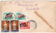 68127 - Griechenland - 1946 - 2@300Dr/8Dr MiF A LpBf THESSALONIKI -> Belgien, Kl Mgl - Covers & Documents