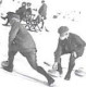 SUISSE / SAINT MORITZ / JEU DE CURLING  / DEBUT 20 EME / PLAQUE DE VERRE PHOTO STEREO / RARE CLICHE - Plaques De Verre