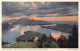 SUISSE - Lucerne - Rigi-Kanzeli - Abendstimmung Gegen Pilatus Und Luzern - Carte Postale Ancienne - Lucerne