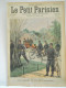 LE PETIT PARISIEN N°582 – 25 MARS 1900 – POLICE DE PARIS - GARDIENS DE LA PAIX A BICYCLETTE - CHASSEURS ALPINS - Le Petit Parisien