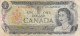 Canada Lot Of 3, #74a #85a #85b, 3 Different $1 Banknotes 1954-1973 - Kanada