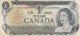 Delcampe - Canada Lot Of 3, #74a #85a #85b, 3 Different $1 Banknotes 1954-1973 - Canada