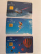 BELGIUM/ CHIP CARDS / 3 CARDS  DIFFERENT SPORTS    - USED CARD  ** 13945** - Mit Chip