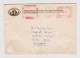 Turkey 1984 TRANSPLANTATION AND BURN FOUNDATION Cover Machine EMA METER Stamp Cachet Sent Abroad To Bulgaria (66110) - Cartas & Documentos