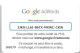 CARTE-PREPAYEE-2010-WEB-GOOGLE AdWords-75€-Plastic Epais-Glacé-TBE/RARE - Altri & Non Classificati