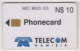 Namibia Phonecard - Dunes - Superb Fine Used (Dashed Zero) - Namibia