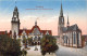 ALLEMAGNE - Duisburg - Burgplatz - Rathaus Und Salvator-Kirche - Carte Postale Ancienne - Duisburg