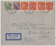 SUÈDE / SWEDEN - 1946 Facit F271A, F273A1 & 4xF366A On Cover From VISBY To Cleveland, OH, USA - Cartas & Documentos