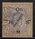 1r On 15r, British India Used 1925, SERVICE -SGO99, Edward Series,  - 1902-11 King Edward VII