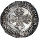 Monnaie, France, Henri III, Franc Au Col Plat, 1579, Angers, Rare, TB+, Argent - 1574-1589 Henri III