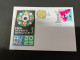 5-7-2023 (1 S 60) Women's Football World Cup ($2.00 Colored Coins 5-7-2023) With FIFA Football TAZUNI Stamp - 2 Dollars