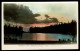 Ref 1620 - Real Photo Postcard - Sunset Lost Lagoon Stanley Park - Vancouver B.C. Canada - Vancouver