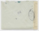 MONACO 2FR PAIRE LETTRE COVER MEC MONTE CARLO 15.IV 1942 POUR SUISSE CENSURE W.E. - Lettres & Documents