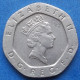 UK - 20 Pence 1996 "crowned Rose" KM# 939 Elizabeth II Decimal Coinage (1971-2022) - Edelweiss Coins - 20 Pence