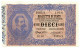 10 LIRE BIGLIETTO DI STATO EFFIGE UMBERTO I 21/09/1902 SUP - Andere