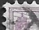 Plaatfout 59 PM 4 : Breuk En Violet Stipje In De Linkerbovenhoek In 1921 Opruimingsuitgifte 4 C / 4½ Ct Violet NVPH 106 - Errors & Oddities