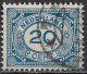 Plaatfout Breukje In De Kaderlijn Linksboven In 1921-22 Cijferzegels 20 Cent Blauw NVPH 109 PM 4 Leidraad 2 - Errors & Oddities