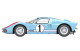 Meng - FORD GT 40 Mk.II 24 Heure Du Mans 1966 Maquette Kit Plastique Réf. RS-002 NBO Neuf 1/12 - Voitures