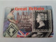 GREAT BRITAIN   20 UNITS   / BLACK PENNY STAMP/ 1840/ CERTIFICATE    (date 06/2002)  PREPAID CARD / MINT      **13976** - Collections