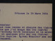 BV15 TURQUIE E. OTTOMAN   BELLE CARTE ENTIER  RARE  1914 BROUSSE  A BORDEAUX   FRANCE ++AFF. INTERESSANT+++ - Briefe U. Dokumente