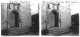 74  / MIEUSSY / EGLISE XVI EME  / DEBUT 20 EME  / PLAQUE DE VERRE PHOTO STEREO / - Mieussy