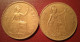 GRANDE BRETAGNE..ONE PENNY....GEORGES V ET GEORGES VI....2 PIECES 1936--1945... - Altri & Non Classificati